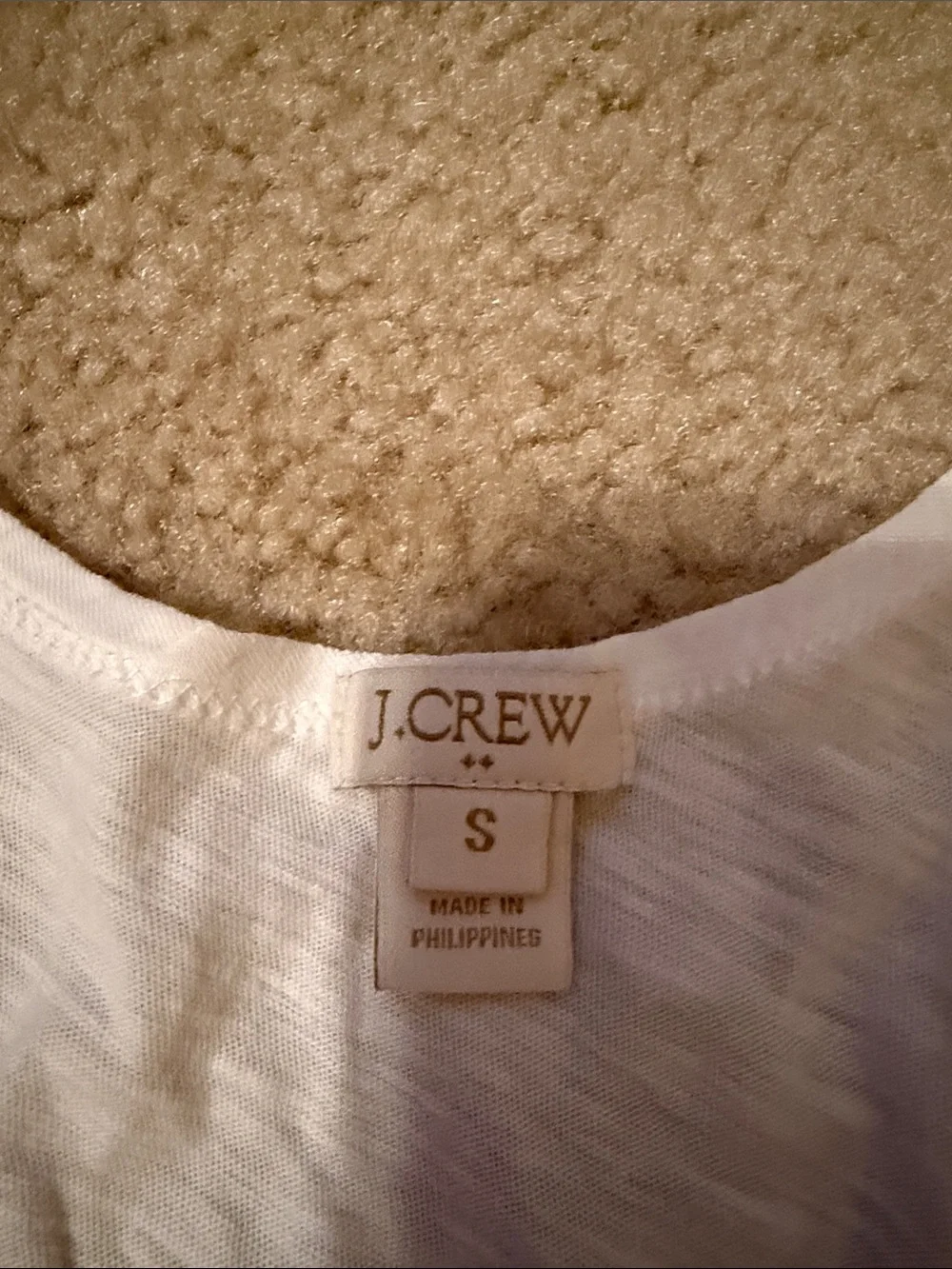NWOT J. Crew White Top
